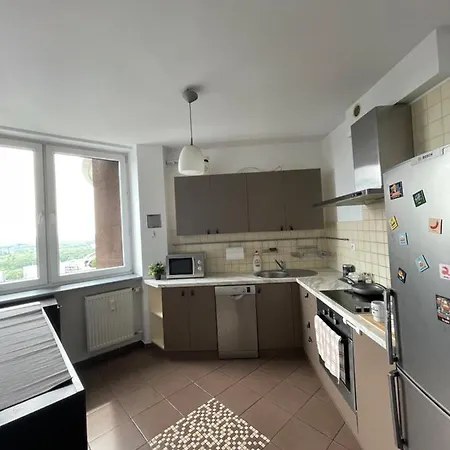 Katowice, Panorama Slaska, Piekne Widoki, Duze Mieszkanie, 2 Balkony *